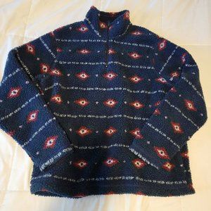 Wrangler Quarter Zip Sherpa